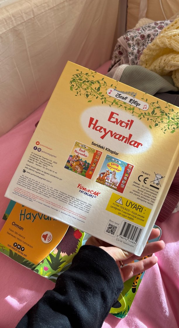 Evcil Hayvanlar Sesli Eğitim Kitabı - Görsel 3