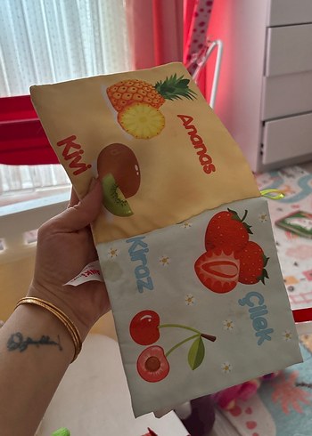 Renkli Eğitici Kumaş Kitap - Görsel 3