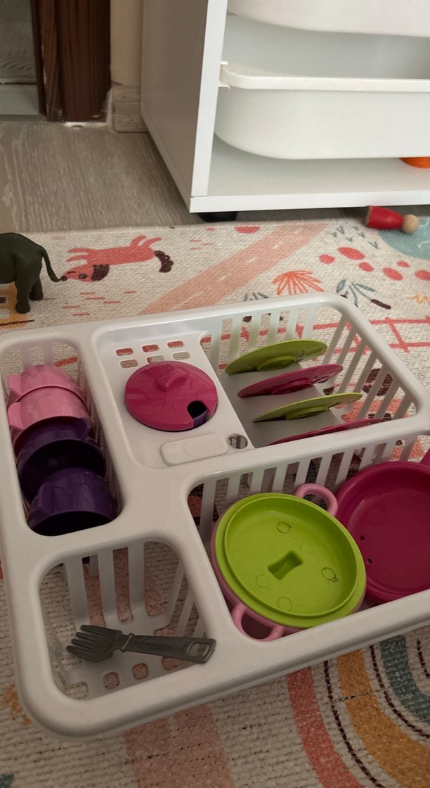 Renkli Plastik Mutfak Oyuncakları Seti - Görsel 2