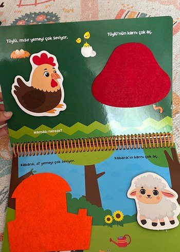 Çocuklar için Yemek Seven Hayvanlar Kitabı - Görsel 4