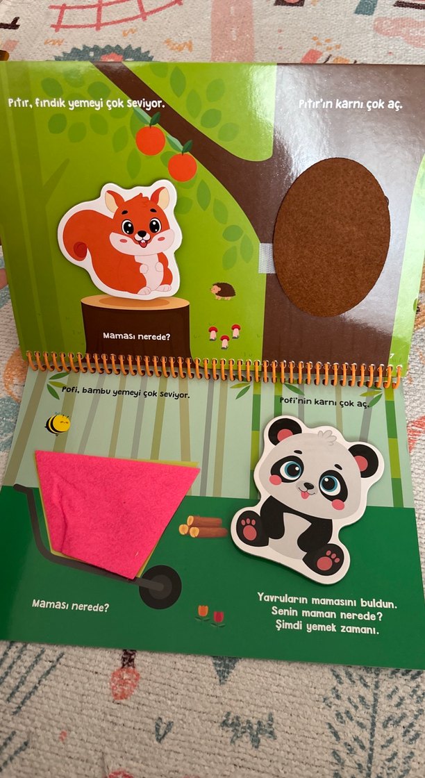 Çocuklar için Yemek Seven Hayvanlar Kitabı - Görsel 3