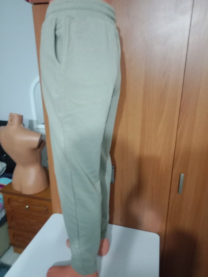 Gri Kadın Rahat Kesim Eşofman Altı - Görsel 4