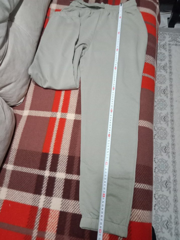 Gri Kadın Rahat Kesim Eşofman Altı - Görsel 5