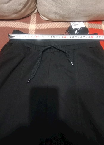 Siyah Bayan Rahat Kesim Eşofman Altı - Görsel 6