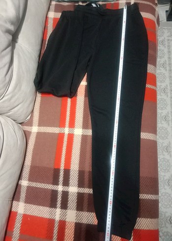 Siyah Bayan Rahat Kesim Eşofman Altı - Görsel 7