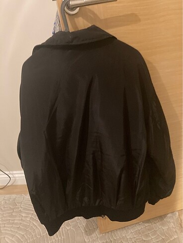m Beden stradivarius siyah bomber ceket