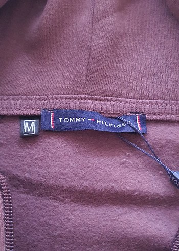 Kahverengi Kapüşonlu Fermuarlı  Sweatshirt - Görsel 2