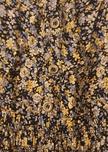 Çiçek Desenli Bohem Midi Elbise - Görsel 3