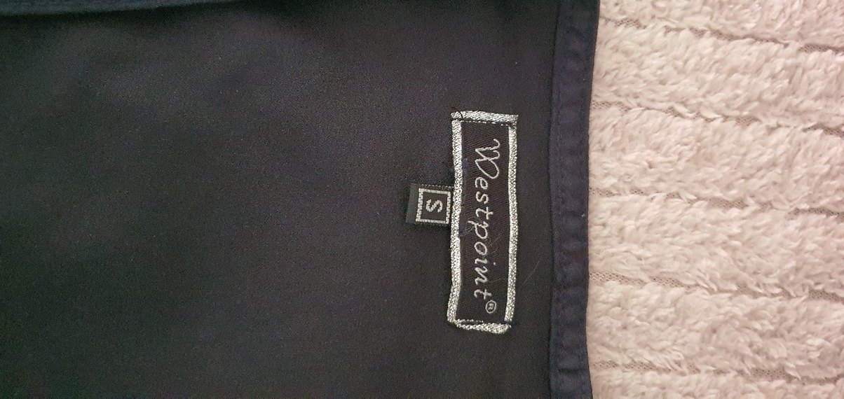 Düğmeli Mor Denim Kadın Yelek - Görsel 4