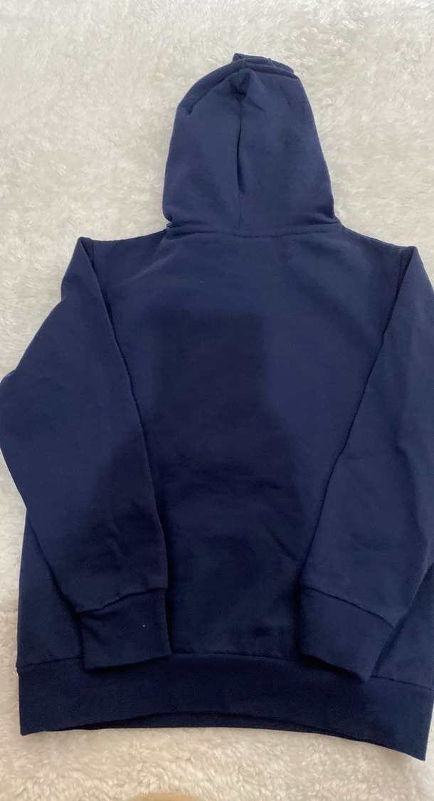 Erkek Kapüşonlu Altın Baskılı Sweatshirt - Görsel 4