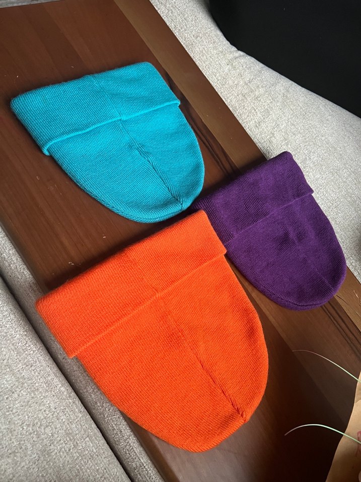 Renkli Kadın Örgü Bere Seti - Görsel 4