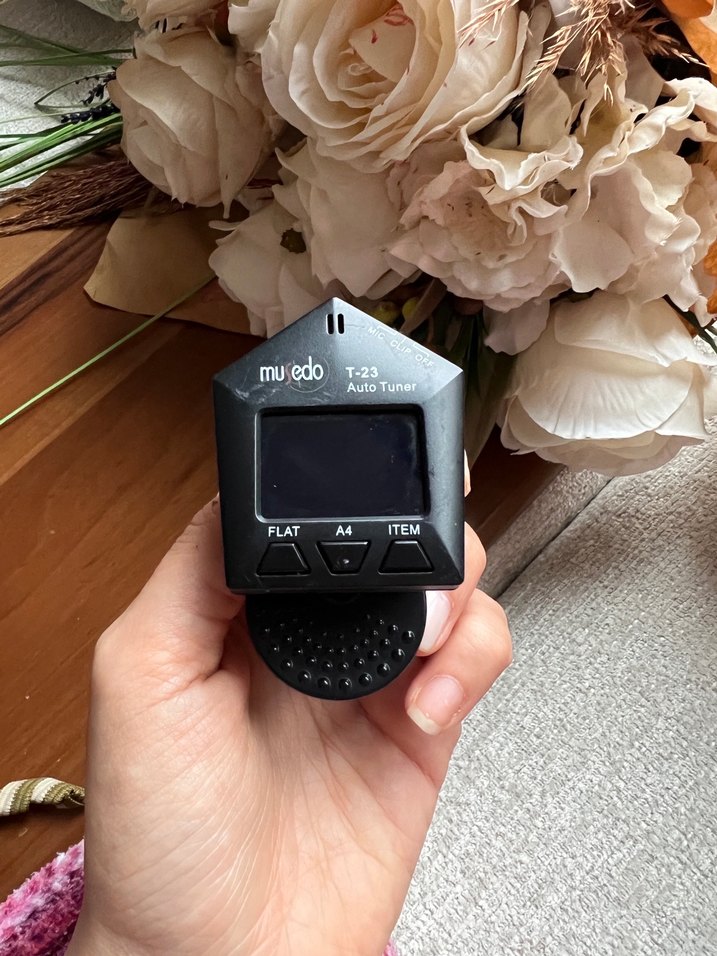 Siyah Gitar Akort Cihazı - Görsel 5