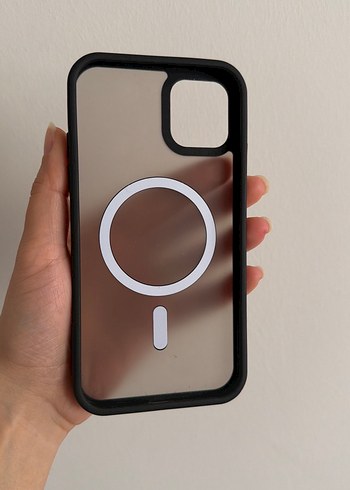 Siyah Şeffaf Iphone 11 Telefon Kılıfı - Görsel 2