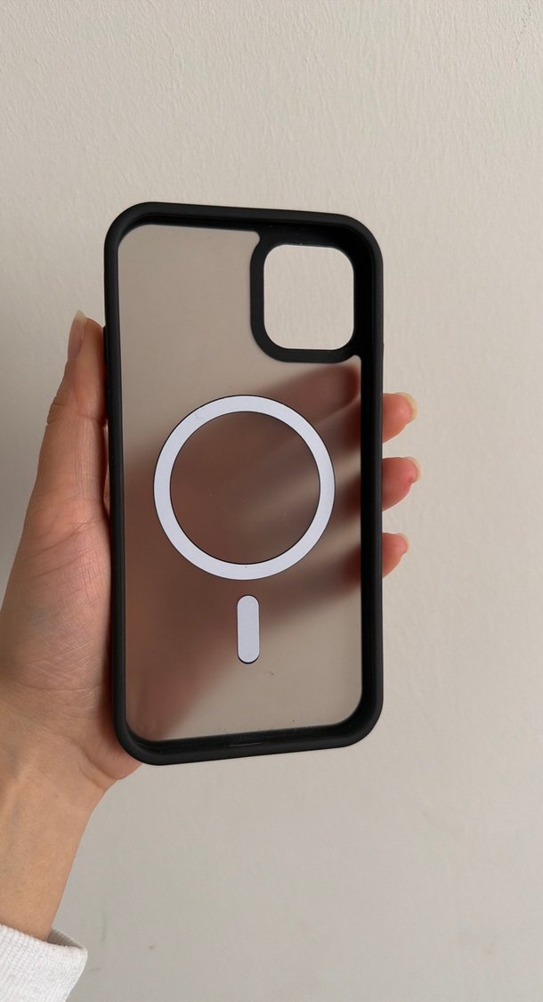 Siyah Şeffaf Iphone 11 Telefon Kılıfı - Görsel 2