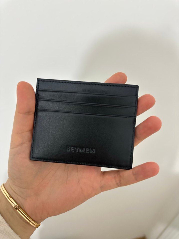 Sıfır hiç kullanılmamış Beymen Altın Renkli Kadın kartlık - Görsel 5