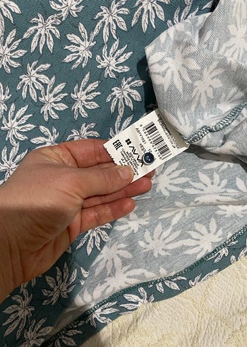 Desenli Yeşil Pamuklu Polo Tişört avva marka - Görsel 2