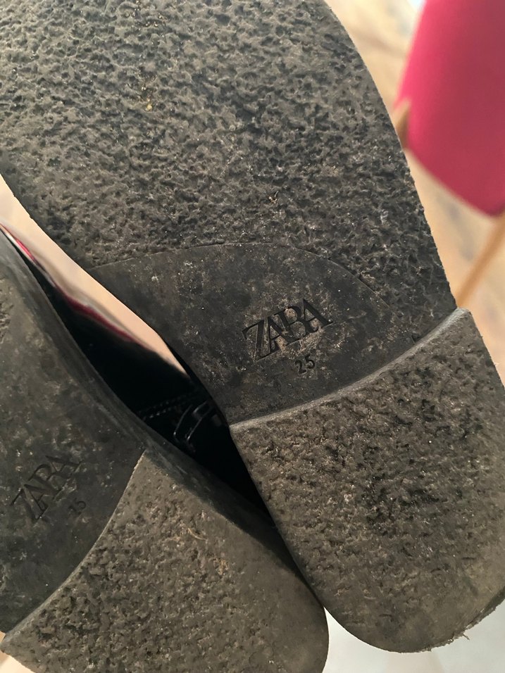 Siyah Rugan Gotik Stiletto Topuklu kız çocuk - Görsel 5