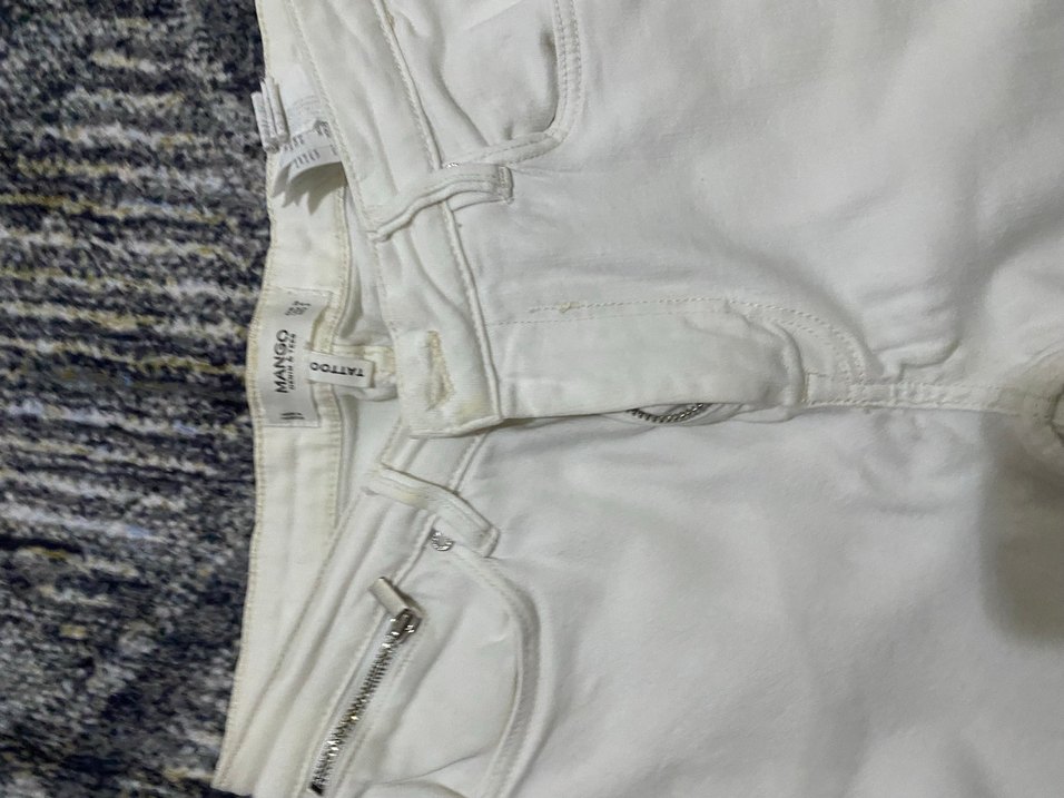 Kadın Beyaz jean - Görsel 2