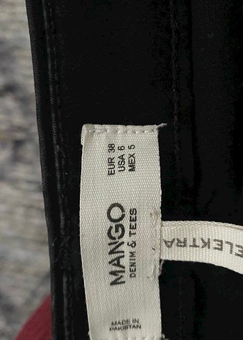 Siyah Kadın Kot Pantolon - Görsel 2