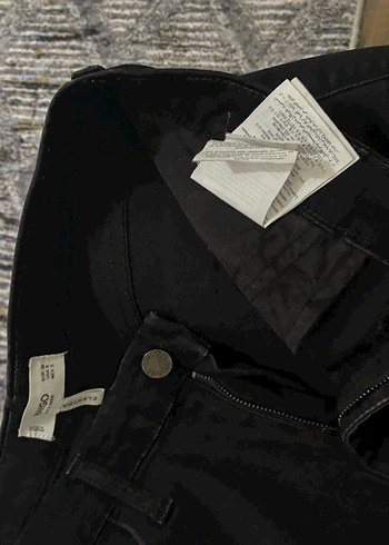 Siyah Kadın Kot Pantolon - Görsel 3