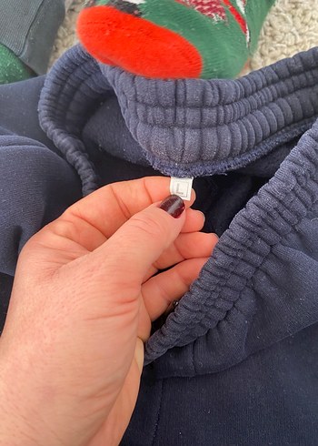 Siyah erkek çocuk Rahat Kesim Eşofman Altı 8 9 yaş - Görsel 5