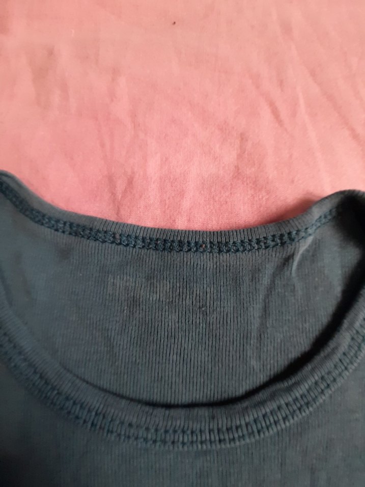 Mavi Kız Bebek Kolsuz Body - Görsel 3