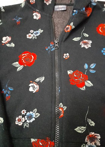 12 13 yaş Kapşonlu Swetshirt kız çocuk - Görsel 3