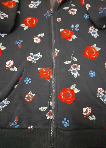 12 13 yaş Kapşonlu Swetshirt kız çocuk - Görsel 4