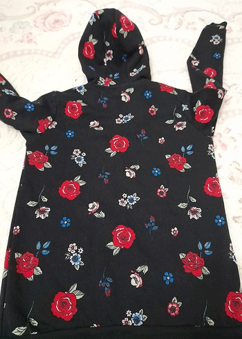 12 13 yaş Kapşonlu Swetshirt kız çocuk - Görsel 5