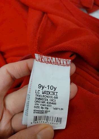 9 10 Kapşonlu Swetshirt kız çocuk - Görsel 3