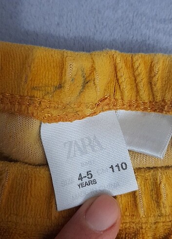 4 Yaş Beden çeşitli Renk Zara alt üst takım