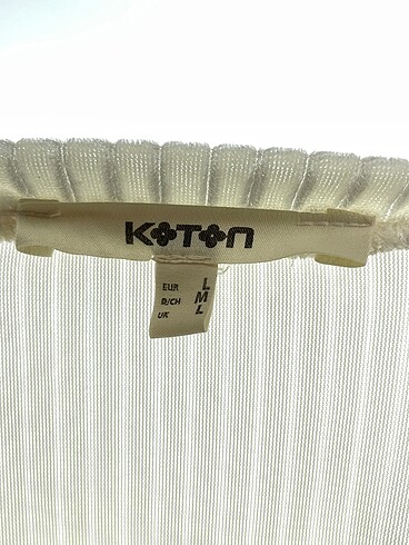 l Beden çeşitli Renk Koton Bluz %70 İndirimli.