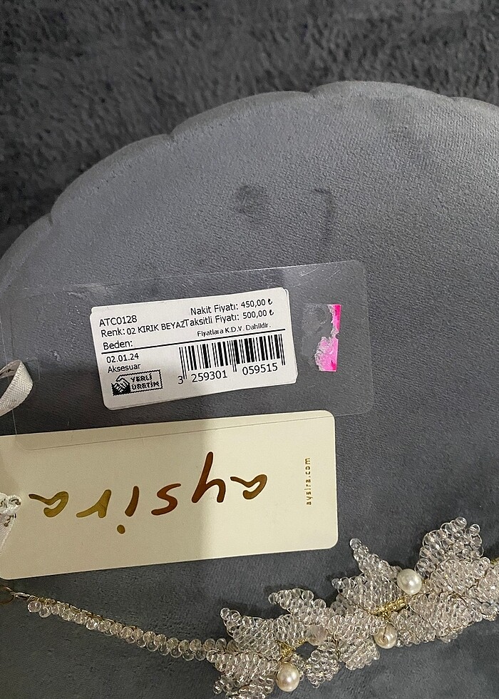 Gelin saç aksesuarı - Görsel 5