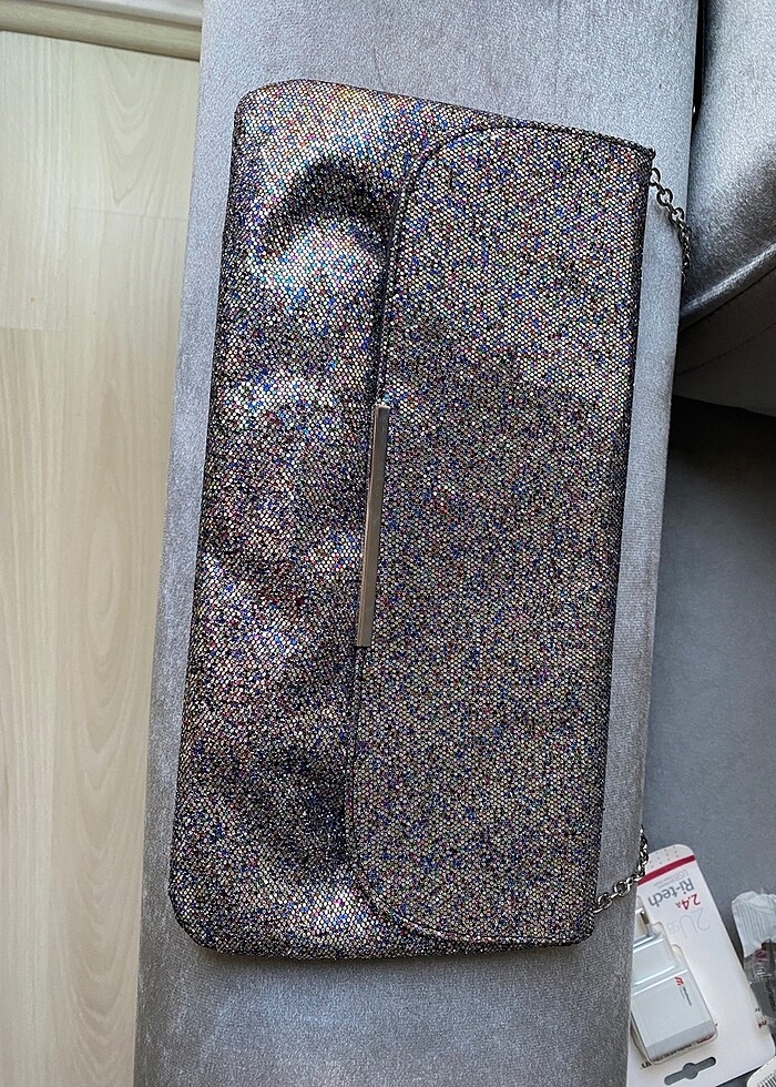 Parlak renkli portföy çanta - Görsel 3