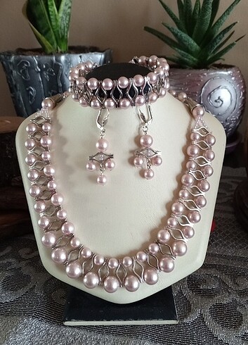 Beden pembe Renk #kolye#necklace#küpe#incikolyetk.#