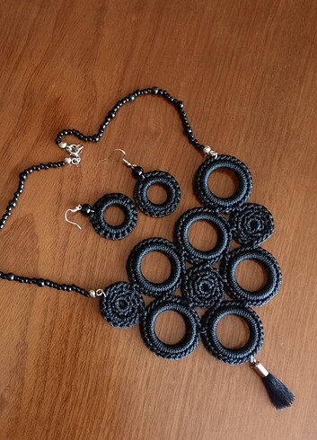 #kolye#tasarım#necklace#örgükolye#örgüküpe