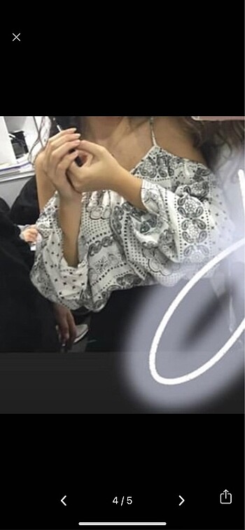 s Beden beyaz Renk H&M bluz