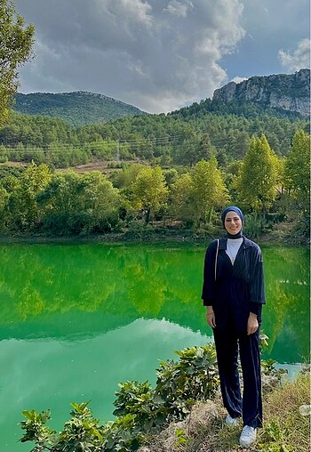 36 Beden lacivert Renk Piliseli takım