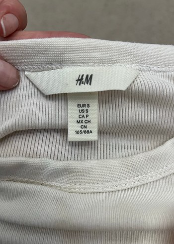 s Beden H&M Bluz Ekru ( S )