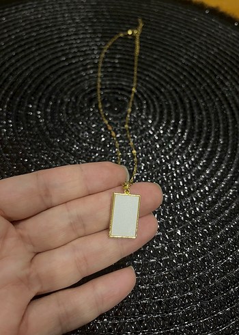  Beden Çelik Kolye ( Gold )