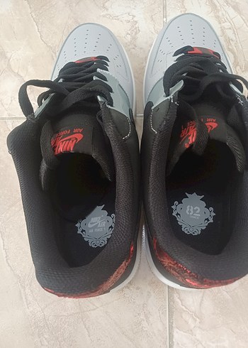 Nike Air Force Gri Erkek Spor Ayakkabı - Görsel 3