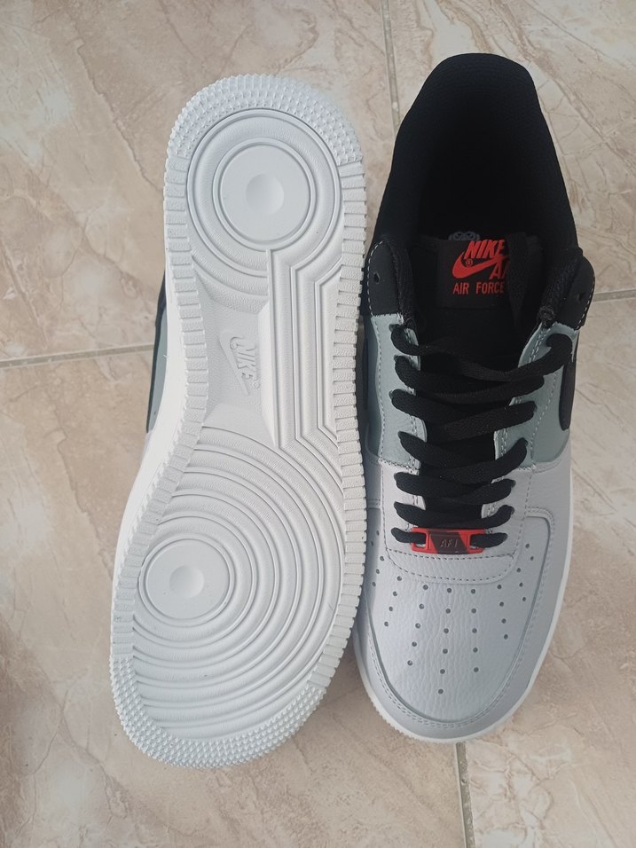 Nike Air Force Gri Erkek Spor Ayakkabı - Görsel 2