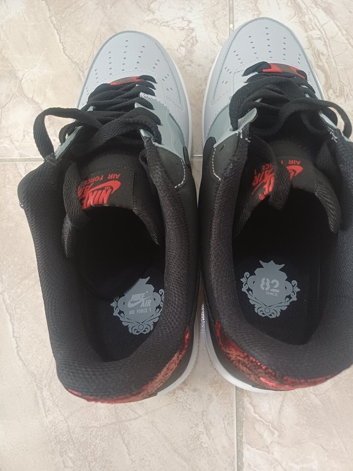 Nike Air Force Gri Erkek Spor Ayakkabı - Görsel 3