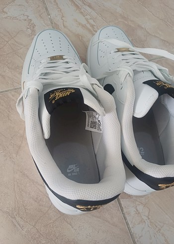 Nike Air Force 1 Beyaz Spor Ayakkabı - Görsel 3