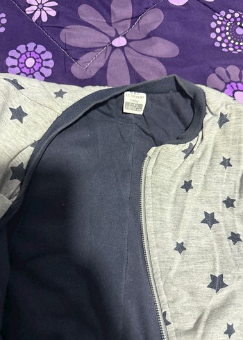 5 6 YAŞ Fermuarlı Gri Erkek Çocuk Tulum Boy 93 cm - Görsel 3