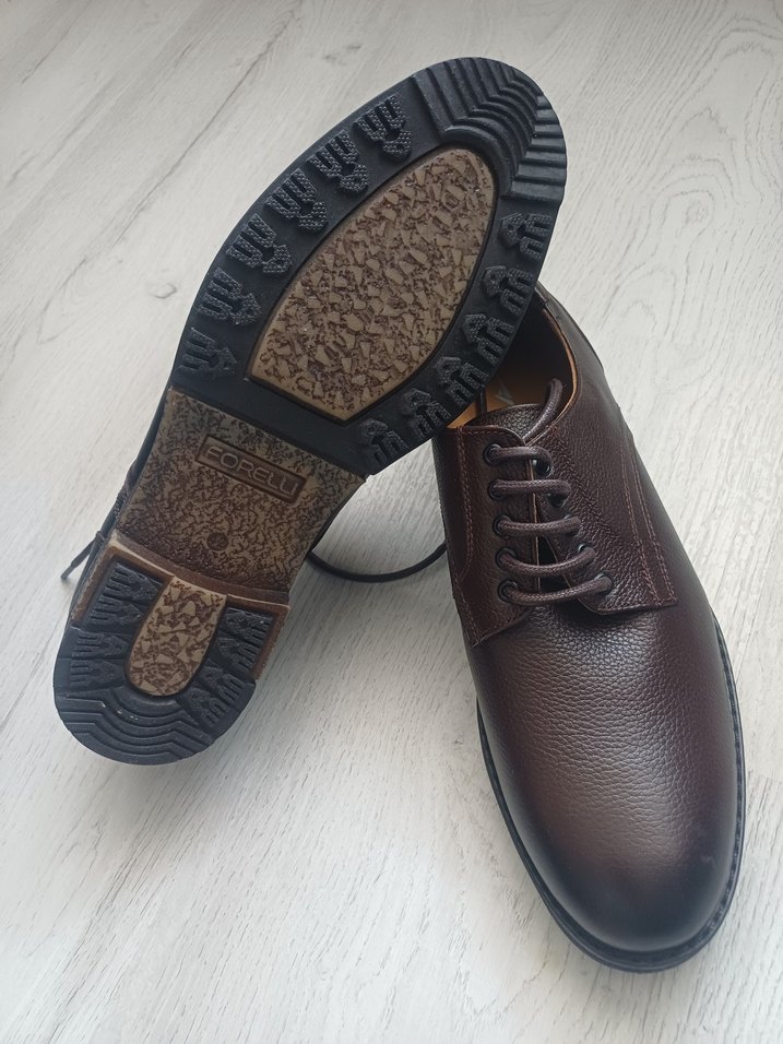 Klasik Kahverengi Deri Erkek Ayakkabı - Görsel 2