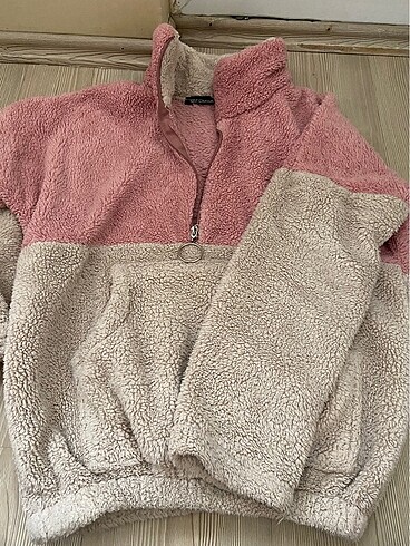 Kürklü sweatshirt