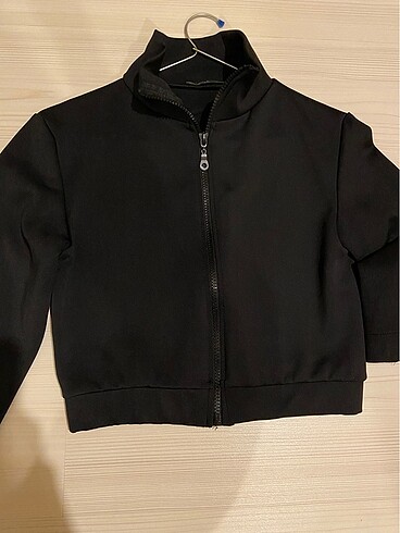 Crop hırka