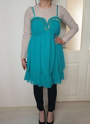 Lipsy Kisa Bustier Elbise Marka Lispy London 40 Beden