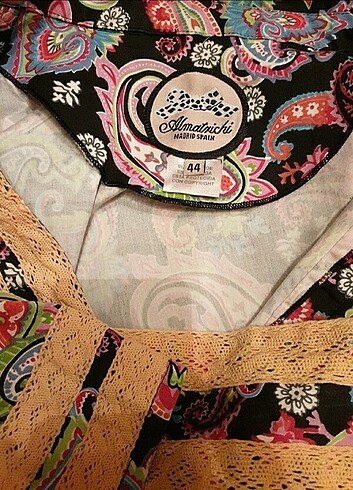 44 Beden çeşitli Renk Kimono Blazer 44 Beden Almatrichi